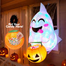 Joiedomi 4FT Inflatable Halloween Ghost with Candy Basket