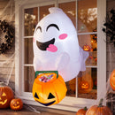 Joiedomi 4FT Inflatable Halloween Ghost with Candy Basket