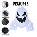 Joiedomi 4.5FT Halloween Inflatable Ghost with Spinning LED