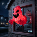 Joiedomi 4.5FT Halloween Inflatable Ghost with Spinning LED