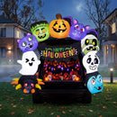 Joiedomi 6FT Halloween Inflatable Arch Trunk or Treat - LED