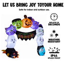 Joiedomi 6FT Halloween Inflatable Arch Trunk or Treat - LED