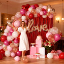 338 Pcs Valentine's Day Balloon Arch Set