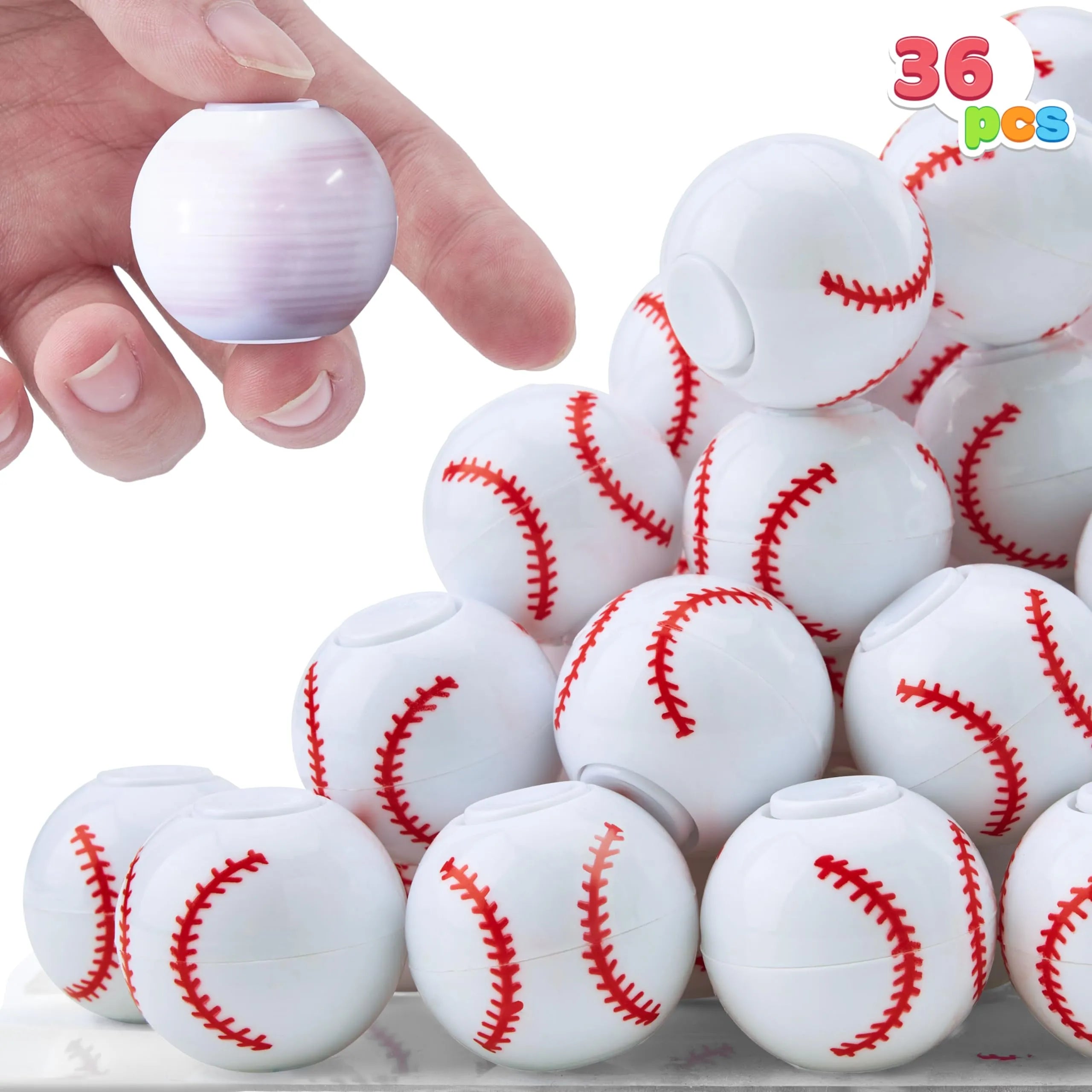 Baseball Fidget 36 Pack Kids Baseball Fidget Spinners Party Favors Toys