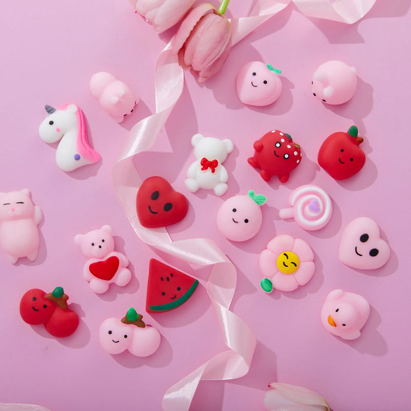 36 Packs Valentine’s Day Gift Cards with Mochi Squishy Toys