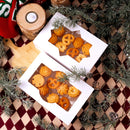 36 Pcs Christmas Cookie Boxes, Plain White Treat Boxes