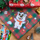 36 Pcs Christmas Make A Face Sticker Sheet for Kids