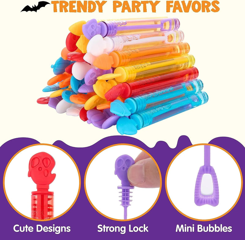 36Pcs Halloween Bubble Wands Mini Bubbles Party Favors for Kids