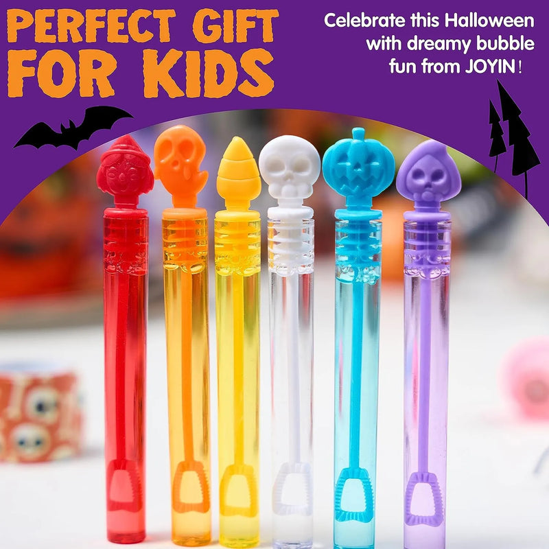 36Pcs Halloween Bubble Wands Mini Bubbles Party Favors for Kids