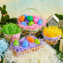 36oz (1000g) Multicolor Rainbow Easter Grass, Recyclable Paper Grass Shred Pastel Colors