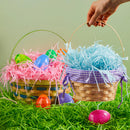 36oz (1000g) Multicolor Rainbow Easter Grass, Recyclable Paper Grass Shred Pastel Colors