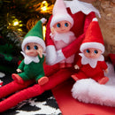 3PCS Tiny Elf Doll Christmas Holiday Decoration Accessories Gift