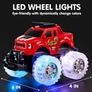 3 Pack Light Up Monster Truck Set for Boys and Girls