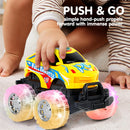 3 Pack Light Up Monster Truck Set for Boys and Girls