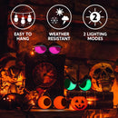 3Pcs Halloween Animated Flashing Peeping Eyes