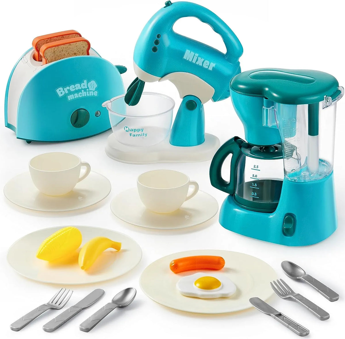 3PcsPretendKitchenAppliancesTo