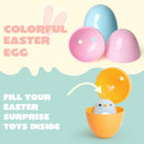25PCS Pastel Easter Eggshell Bulks for Easter Hunt