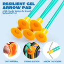 Kids Bow and Arrow Set, LED Light Up Archery Toy - Aqua Blue