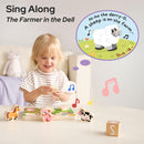 Tactile & Sound Wooden Chunky Puzzles for Baby 2-4