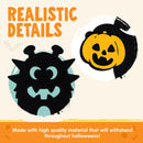 6Pcs Monster Yard Stakes Halloween Lawn Decorations
