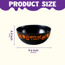 3 PCS Halloween Candy Bowls, 9.6" * 4.4" Trick or Treat Bowls