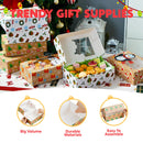 24 Pcs Christmas Cookie Boxes with Window