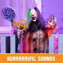 53" Halloween Hanging Clown Decorations Outdoor