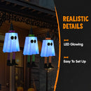 23.6'' 3PCS Halloween Hanging Ghosts Decorations Outdoor