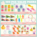 300 Pcs Filled Easter Eggs Bulk with Toys