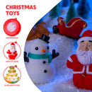 6PCS Christmas Light Up Bath Toys