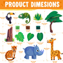 Jungle Theme Halloween Trunk or Treat Decorations Kit