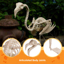 27.6 Inch Flamingo Skeleton Halloween Decorations