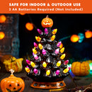 8.5 Inch Halloween Ceramic Tree