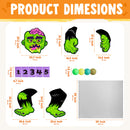 Halloween Trunk or Treat Kit Zombie Toss Game Theme Decorations
