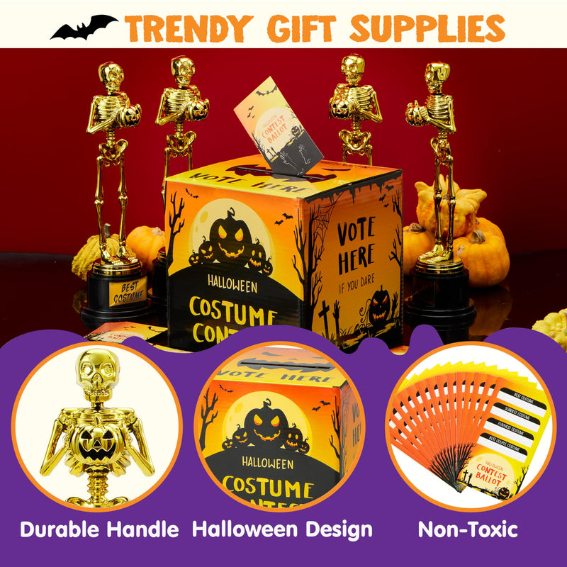 Halloween Costume Contest Ballot Card Box
