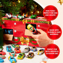 24 Days Christmas Advent Calendar Pull Back Vehicles
