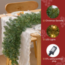 9Ft Christmas Garland Prelit with 50 Count Light