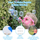 32 oz Bubble Solution Concentrated, 2 pcs Blue