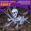 28 PCS Halloween Decorations Skeleton Bones and Skull Kit