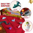 24 Pcs Christmas Advent Calendar 3D Printed Toys