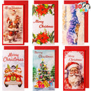 30 PCS Christmas Classic Money Cards with Envelopes