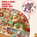 1000 PCS 24 Days Christmas Advent Calendar Puzzles