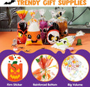 JOYIN 108 Pcs Halloween Treat Bags with Ties