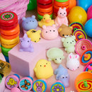 400Pcs Prefilled Easter Eggs with Assorted Toys Inside, Include 400 Pcs Plus Stickers