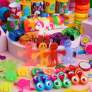 400Pcs Prefilled Easter Eggs with Assorted Toys Inside, Include 400 Pcs Plus Stickers