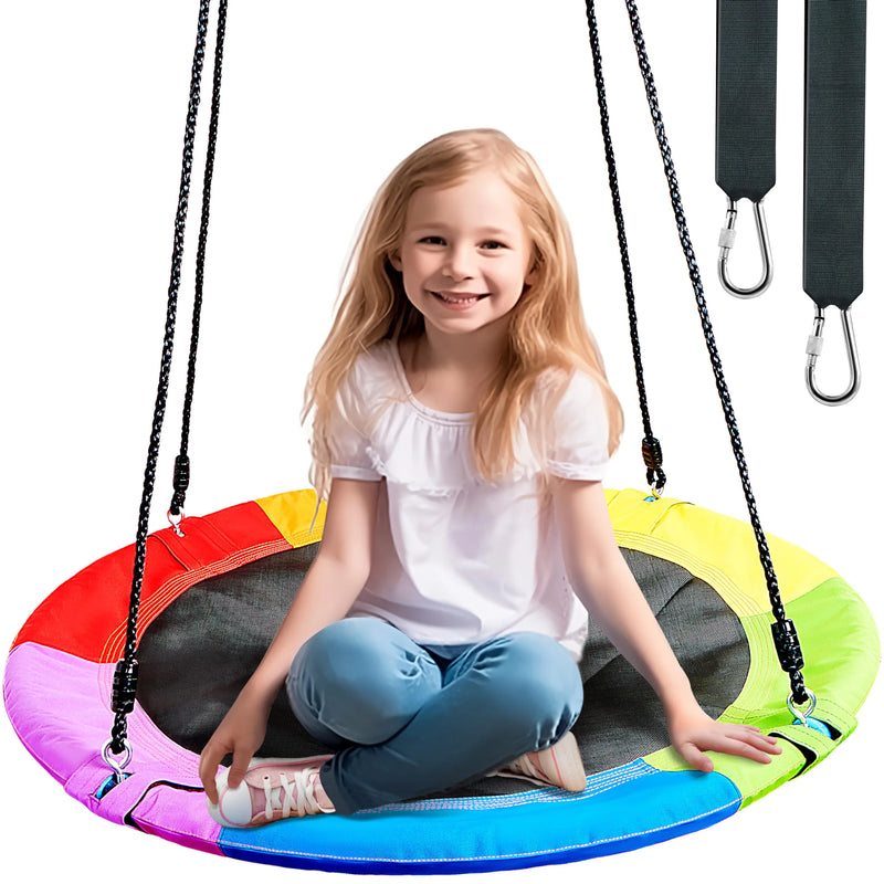 40" Saucer Tree Swing for Kids - 700Lb Weight Capacity