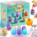 41 Pcs Easter Egg Decorating DIY Kit with Dye Tablets and Easter Stickers