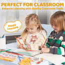 432 Count Colored Pencils Bulk, Pre-sharpened Colored Pencils for Kids 4+