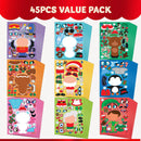 Christmas Make A Face Sticker Make Your Own Arts & Crafts