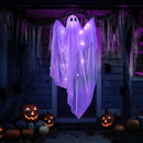 47in Halloween Hanging Spooky Purple LED Light Ghost